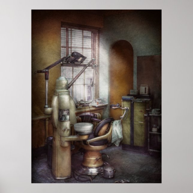 Affiches Dentist - Dental Office circa 1940's (Devant)