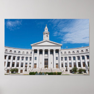 Affiches Denver City and County Building Entrance