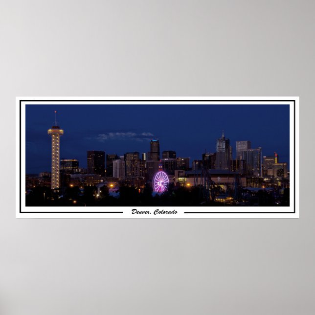 Affiches Denver, Colorado (Devant)