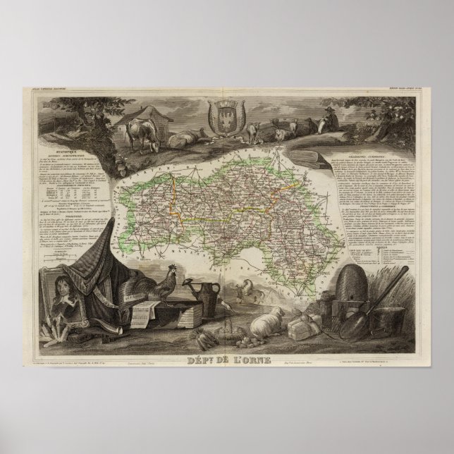 Affiches Département De L'Orne (Devant)