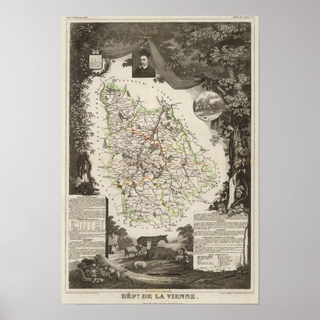 Affiches Département De Vienne (Devant)
