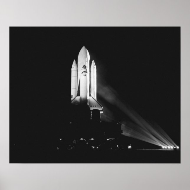 Affiches Déploiement de la navette spatiale Columbia (STS-2 (Devant)