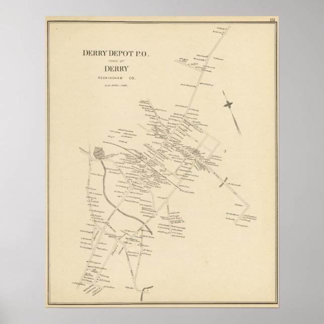 Affiches Dépôt derry PO (Devant)