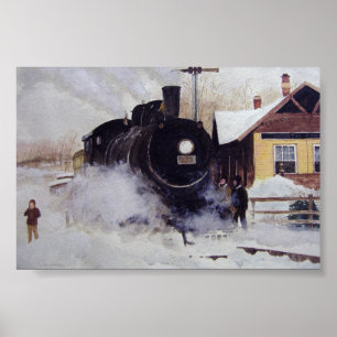 Affiches Dépôt du train North Freedom