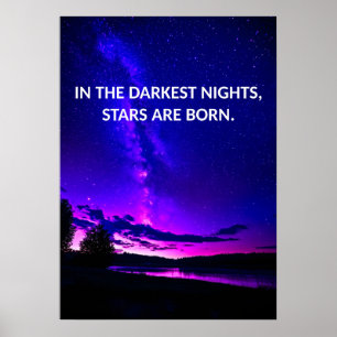Affiches des citations de l'Inspiration du ciel no