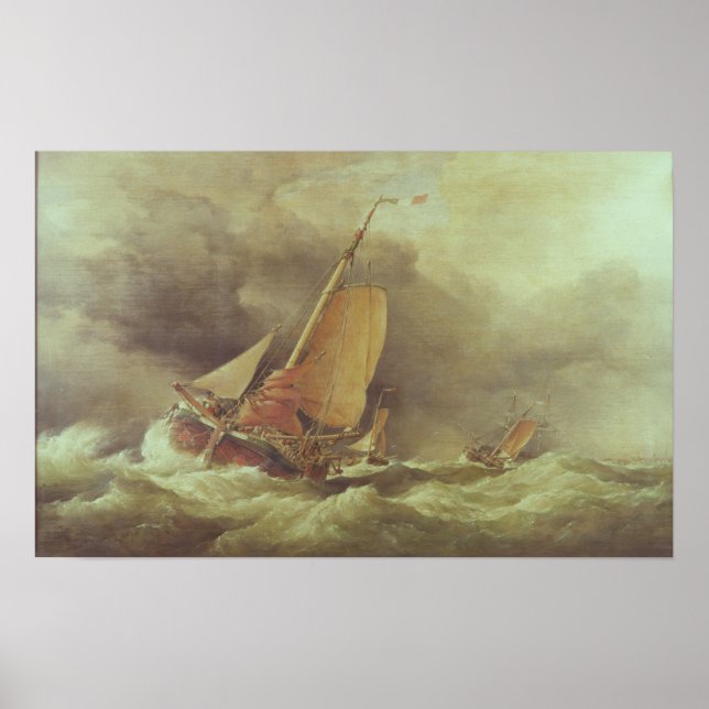 Affiches Des incks hollandais qui courent vers l'Ancre de Y (Devant)