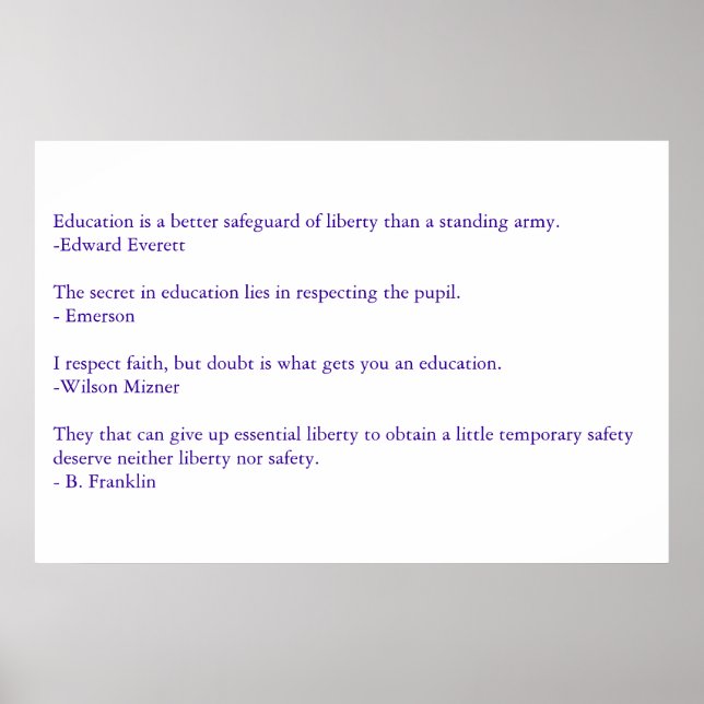 Affiches Des paroles sensées (Devant)