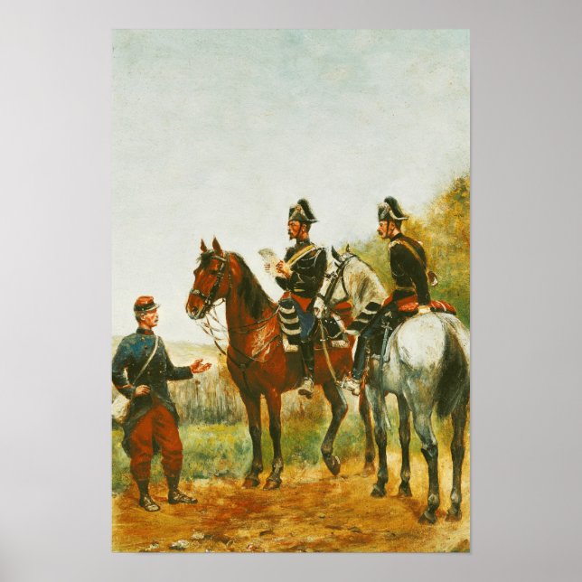 Affiches Des policiers en visite d'inspection (Devant)