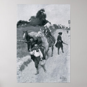 Affiches Des réfugiés conservateurs en route pour le Canada