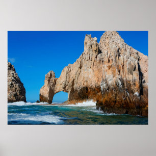 Affiches Des Vagues Se Déplient Sur La Plage