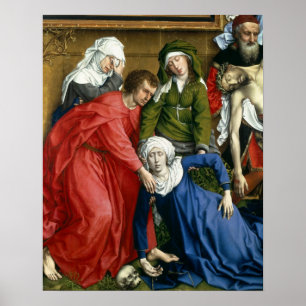 Affiches Descente de la Croix, c.1435