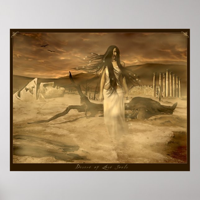 Affiches Désert des âmes perdues (Devant)
