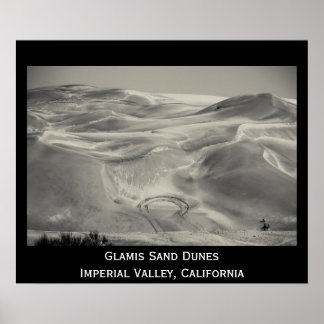 Affiches Désert des dunes de sable de Glamis Vallée impéria