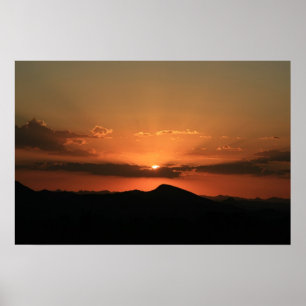 Affiches Desert Sunset