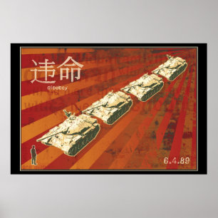 Affiches DÉSOBÉISSEZ l'affiche d'homme de réservoir