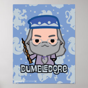 Affiches Dessin de personnage de dessin animé de Dumbledore