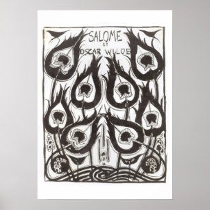Affiches Dessin original pour la couverture de 'Salome' par