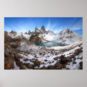 Affiches Dessus de Fitz Roy