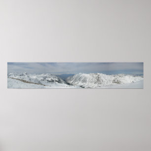 Affiches Dessus de montagne de Baldy, Alta Utah