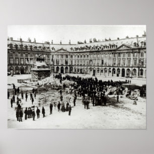 Affiches Destruction de la colonne Vendôme