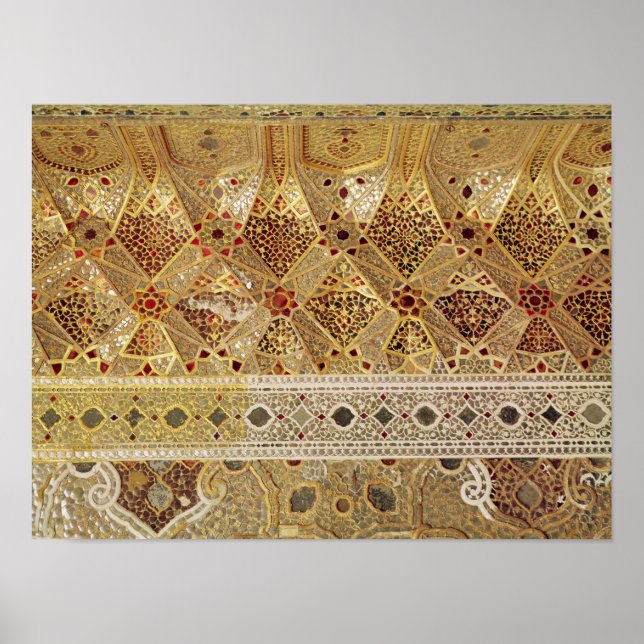 Affiches Détail de la galerie des miroirs (Devant)