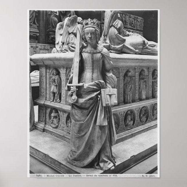 Affiches Détail de la justice (Devant)