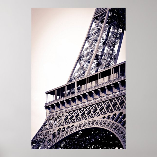 Affiches Détail de la tour Eiffel, Paris, France (Devant)