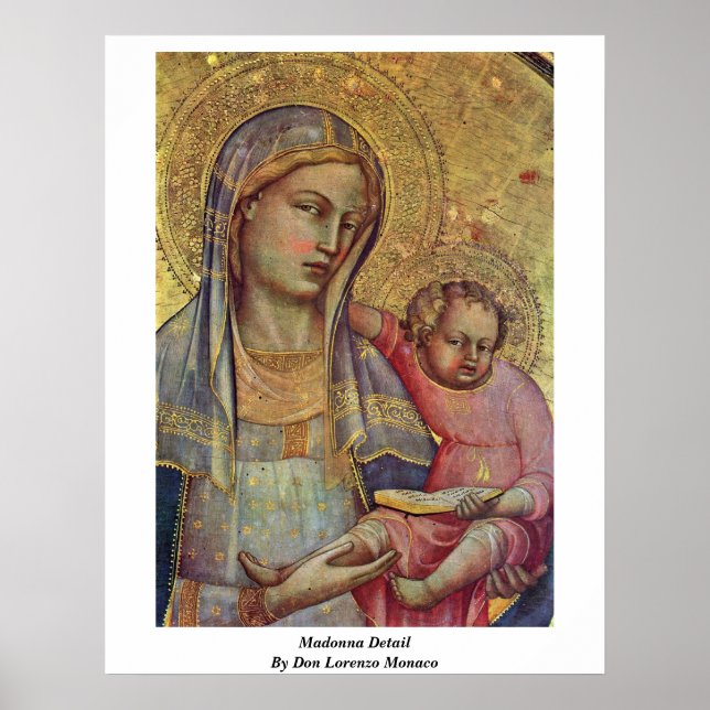 Affiches Détail De Madonna Par Don Lorenzo Monaco (Devant)