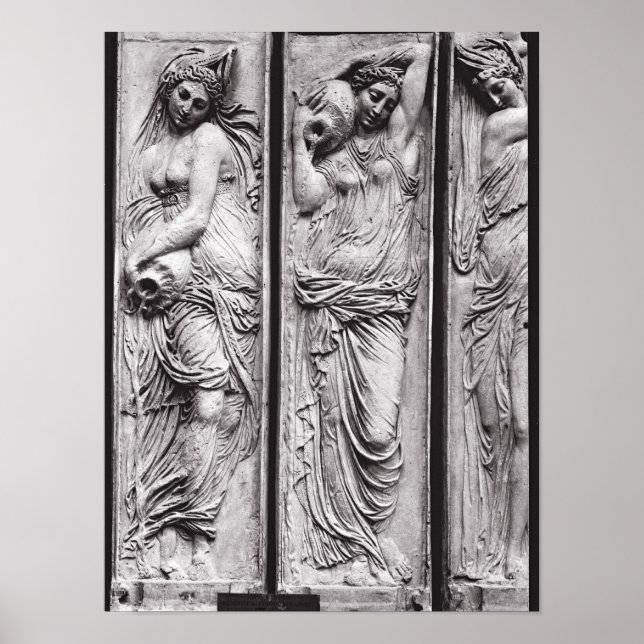 Affiches Détail des reliefs (Devant)