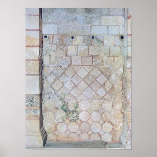 Affiches Détail du mur de la Crypte de Saint Paul (Devant)