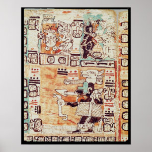 Affiches Détail d'un Codex Maya