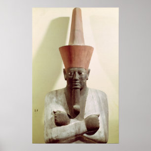 Affiches Détail d'une statue de Mentuhotep II
