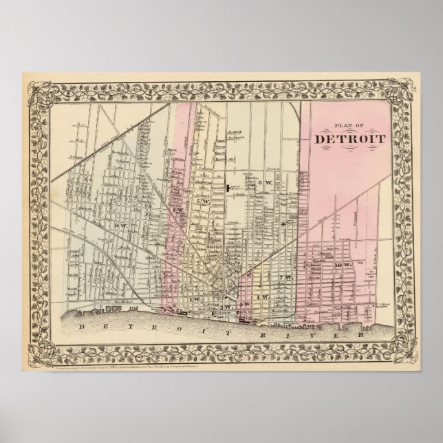 Affiches Detroit (Devant)