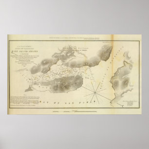 Affiches Détroit de Mare Island, Californie