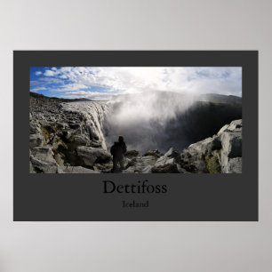 Affiches Dettifoss (Islande)