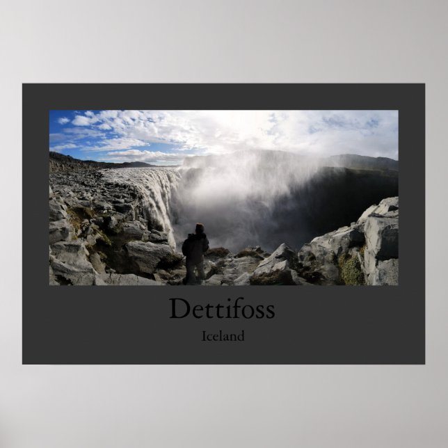 Affiches Dettifoss (Islande) (Devant)