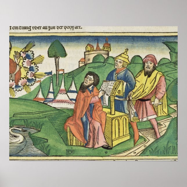 Affiches Deutéronome : Frontispiece dans laquelle Dieu fait (Devant)