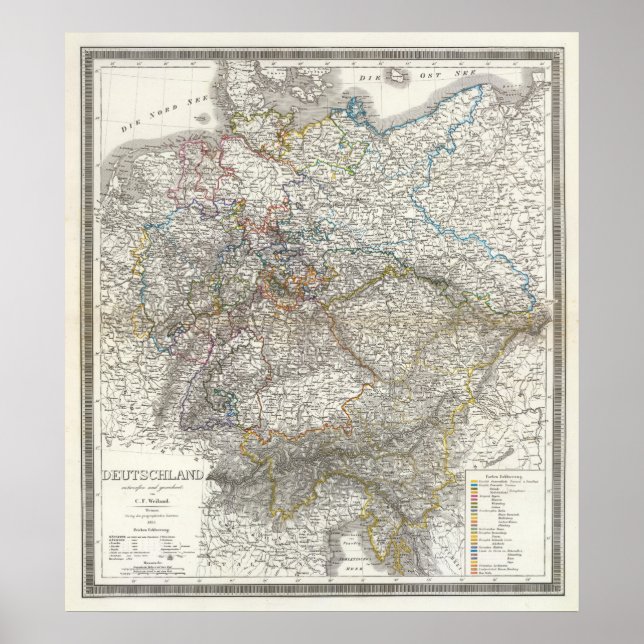 Affiches Deutschland - Allemagne (Devant)