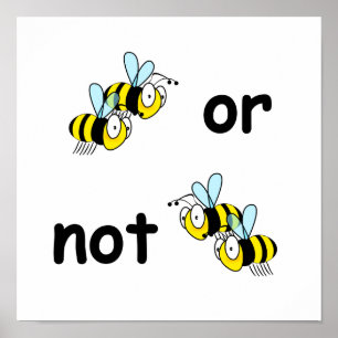 Affiches Deux abeilles ou pas deux abeilles