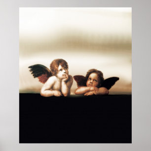 Affiches Deux anges Cherub