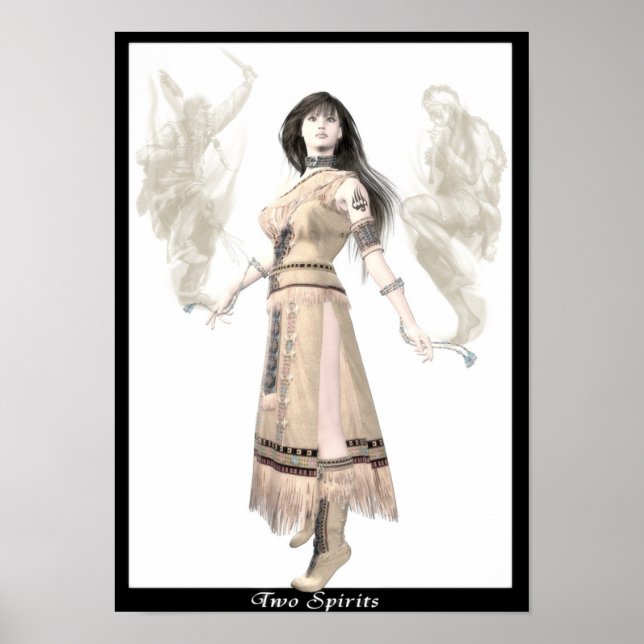 Affiches Deux Esprits (Devant)