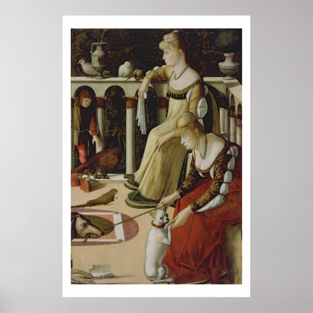 Affiches Deux femmes vénitiennes (panel) (Devant)