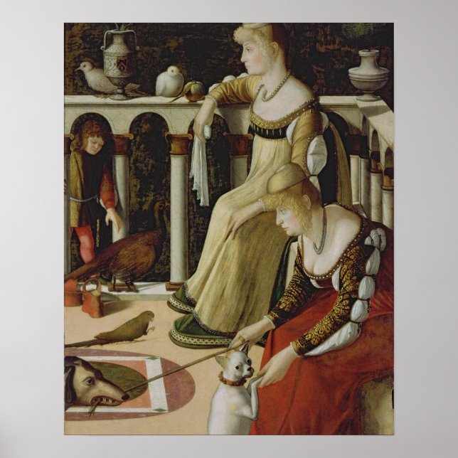 Affiches Deux femmes vénitiennes (panel) (Devant)