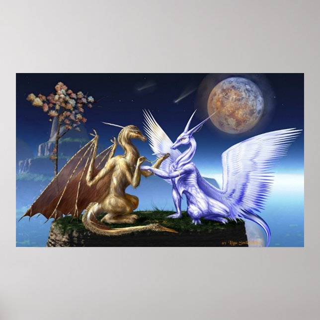 Affiches Deux mondes (Devant)