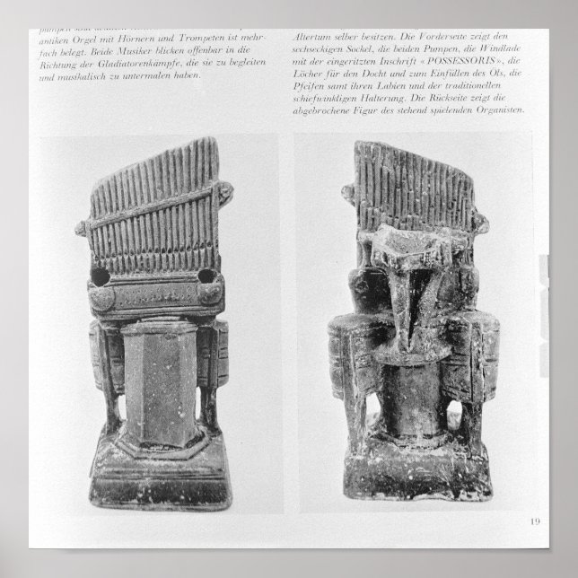 Affiches Deux organes (Devant)