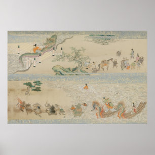 Affiches Deux panneaux de rouleau