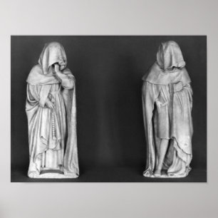Affiches Deux personnes en deuil