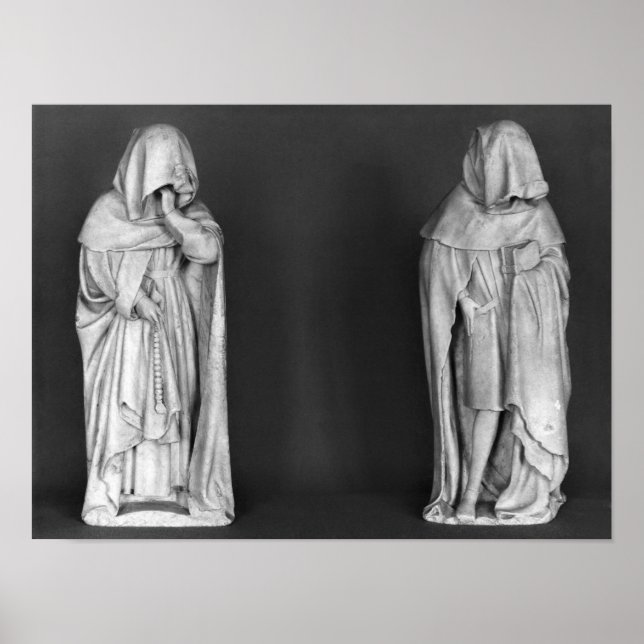 Affiches Deux personnes en deuil (Devant)