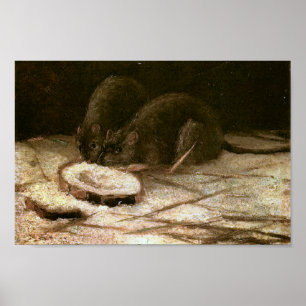 Affiches Deux Rats Van Gogh Art