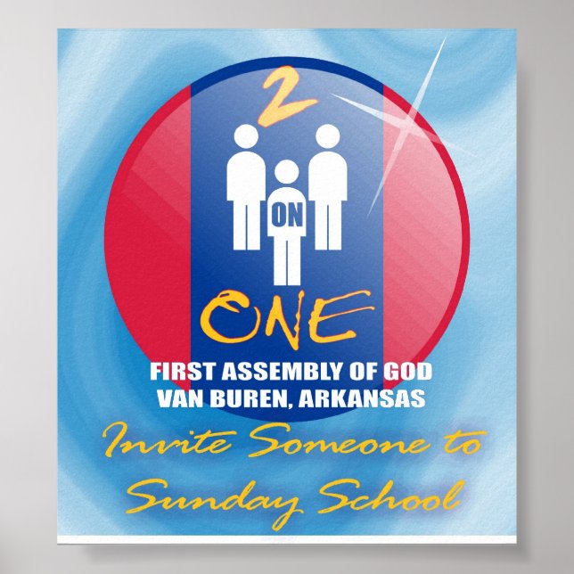 Affiches Deux sur un (Devant)